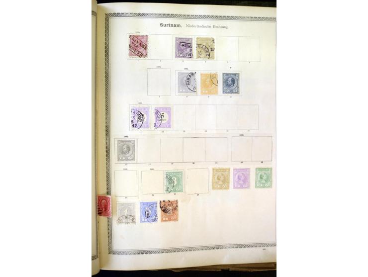 1840/1910, interessante alte Sammlung, dabei Deutsches Reich mit gutem Brustschildteil, Altdeutschland mit vielen besseren We