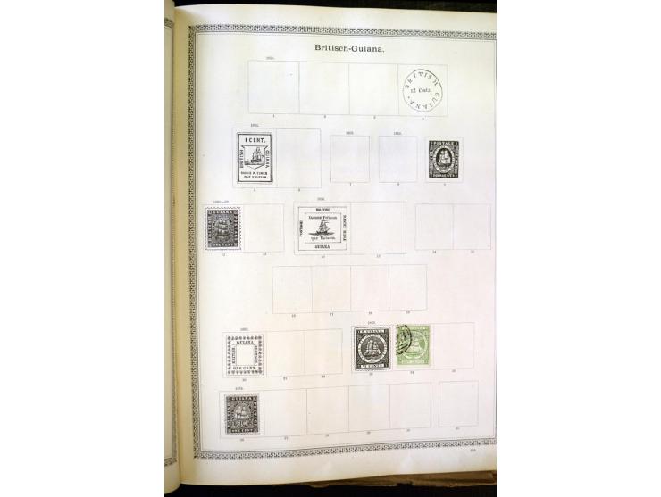 1840/1910, interessante alte Sammlung, dabei Deutsches Reich mit gutem Brustschildteil, Altdeutschland mit vielen besseren We