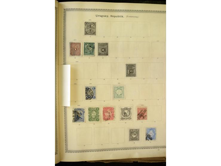 1840/1910, interessante alte Sammlung, dabei Deutsches Reich mit gutem Brustschildteil, Altdeutschland mit vielen besseren We