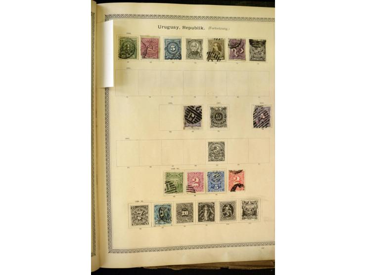 1840/1910, interessante alte Sammlung, dabei Deutsches Reich mit gutem Brustschildteil, Altdeutschland mit vielen besseren We