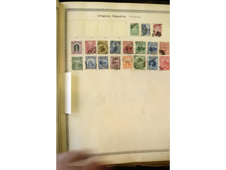 1840/1910, interessante alte Sammlung, dabei Deutsches Reich mit gutem Brustschildteil, Altdeutschland mit vielen besseren We