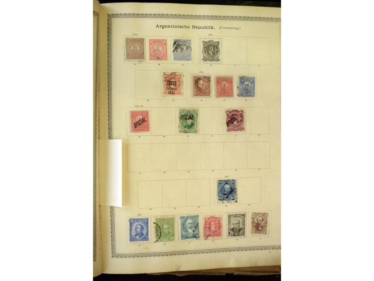 1840/1910, interessante alte Sammlung, dabei Deutsches Reich mit gutem Brustschildteil, Altdeutschland mit vielen besseren We