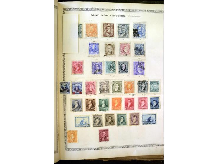 1840/1910, interessante alte Sammlung, dabei Deutsches Reich mit gutem Brustschildteil, Altdeutschland mit vielen besseren We