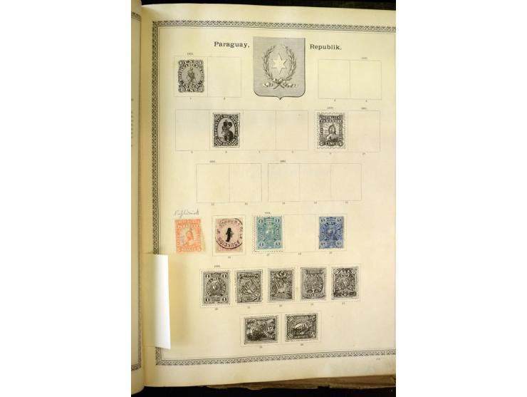 1840/1910, interessante alte Sammlung, dabei Deutsches Reich mit gutem Brustschildteil, Altdeutschland mit vielen besseren We