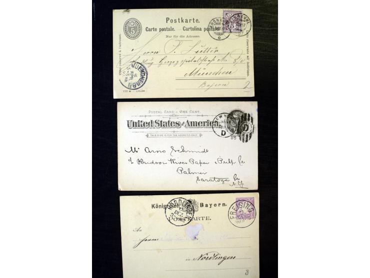 1840/1910, interessante alte Sammlung, dabei Deutsches Reich mit gutem Brustschildteil, Altdeutschland mit vielen besseren We