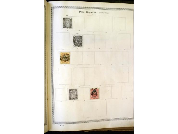 1840/1910, interessante alte Sammlung, dabei Deutsches Reich mit gutem Brustschildteil, Altdeutschland mit vielen besseren We