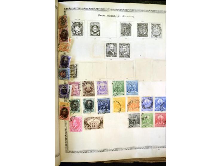 1840/1910, interessante alte Sammlung, dabei Deutsches Reich mit gutem Brustschildteil, Altdeutschland mit vielen besseren We