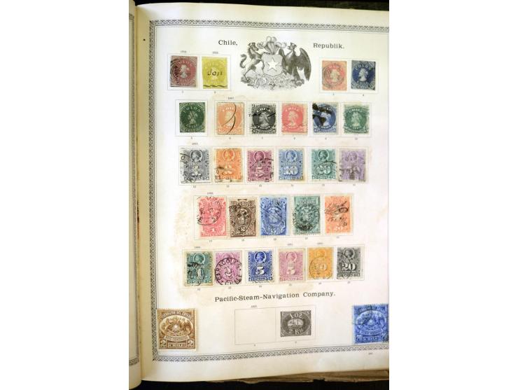 1840/1910, interessante alte Sammlung, dabei Deutsches Reich mit gutem Brustschildteil, Altdeutschland mit vielen besseren We