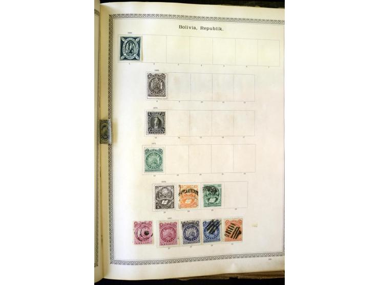 1840/1910, interessante alte Sammlung, dabei Deutsches Reich mit gutem Brustschildteil, Altdeutschland mit vielen besseren We