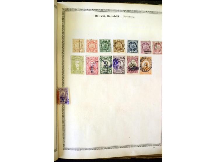 1840/1910, interessante alte Sammlung, dabei Deutsches Reich mit gutem Brustschildteil, Altdeutschland mit vielen besseren We