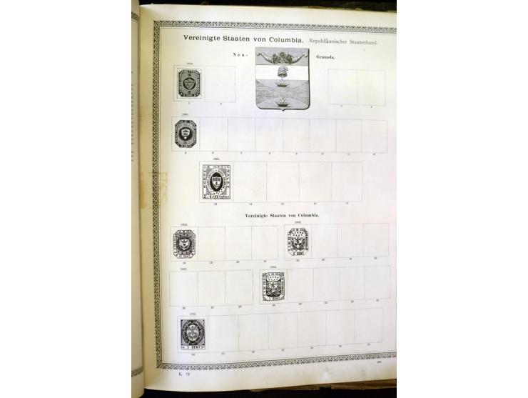 1840/1910, interessante alte Sammlung, dabei Deutsches Reich mit gutem Brustschildteil, Altdeutschland mit vielen besseren We