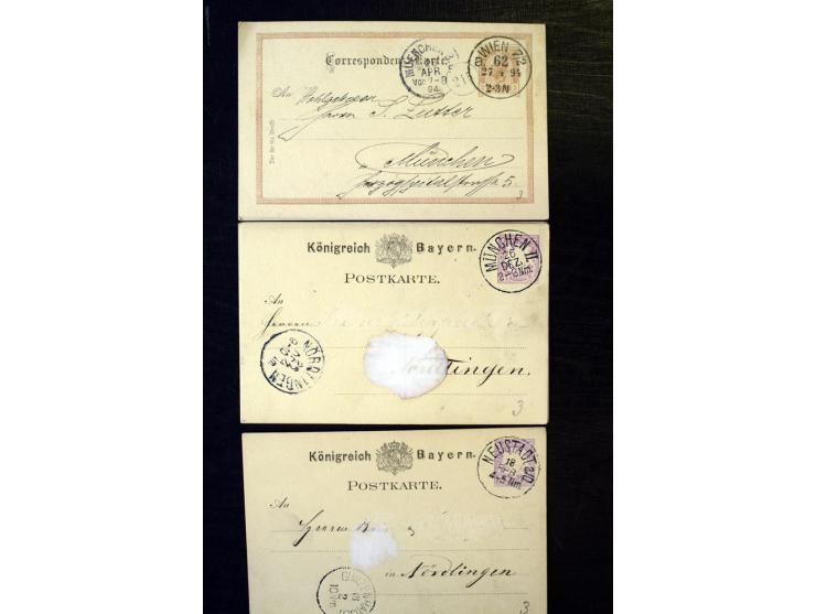 1840/1910, interessante alte Sammlung, dabei Deutsches Reich mit gutem Brustschildteil, Altdeutschland mit vielen besseren We