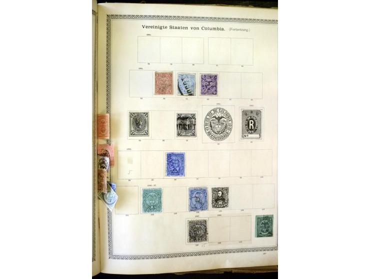 1840/1910, interessante alte Sammlung, dabei Deutsches Reich mit gutem Brustschildteil, Altdeutschland mit vielen besseren We