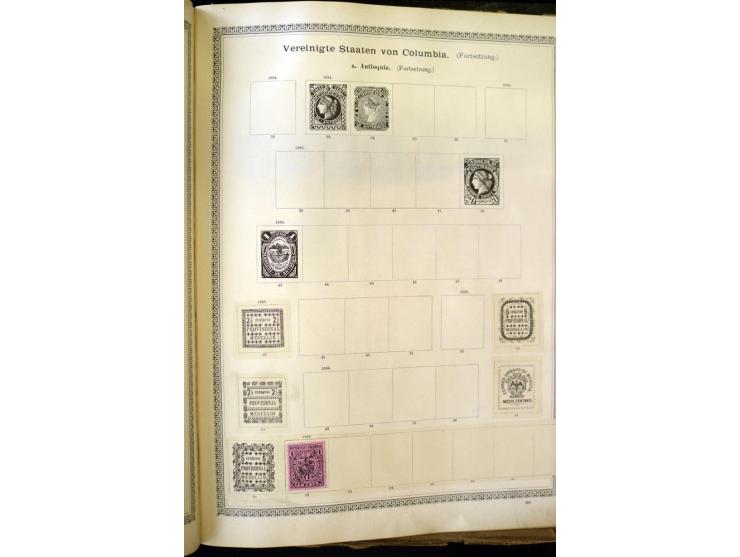 1840/1910, interessante alte Sammlung, dabei Deutsches Reich mit gutem Brustschildteil, Altdeutschland mit vielen besseren We