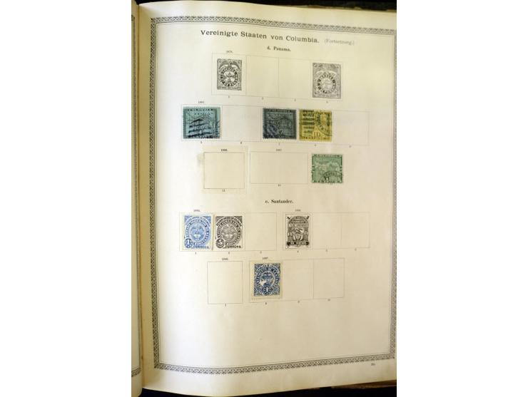 1840/1910, interessante alte Sammlung, dabei Deutsches Reich mit gutem Brustschildteil, Altdeutschland mit vielen besseren We