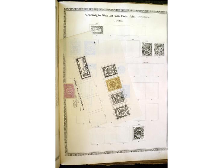 1840/1910, interessante alte Sammlung, dabei Deutsches Reich mit gutem Brustschildteil, Altdeutschland mit vielen besseren We