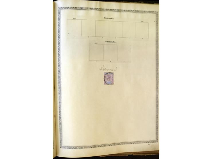 1840/1910, interessante alte Sammlung, dabei Deutsches Reich mit gutem Brustschildteil, Altdeutschland mit vielen besseren We