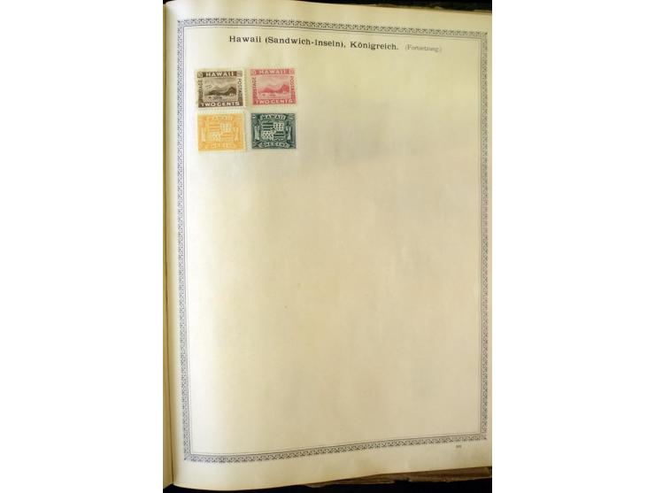 1840/1910, interessante alte Sammlung, dabei Deutsches Reich mit gutem Brustschildteil, Altdeutschland mit vielen besseren We