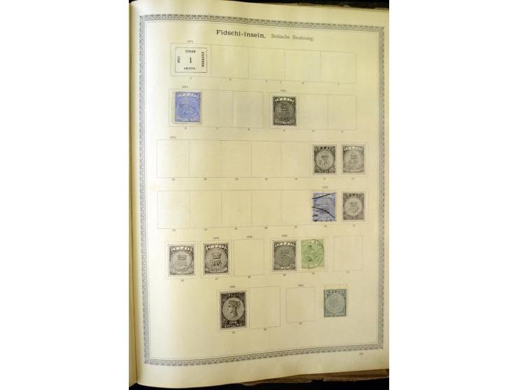 1840/1910, interessante alte Sammlung, dabei Deutsches Reich mit gutem Brustschildteil, Altdeutschland mit vielen besseren We