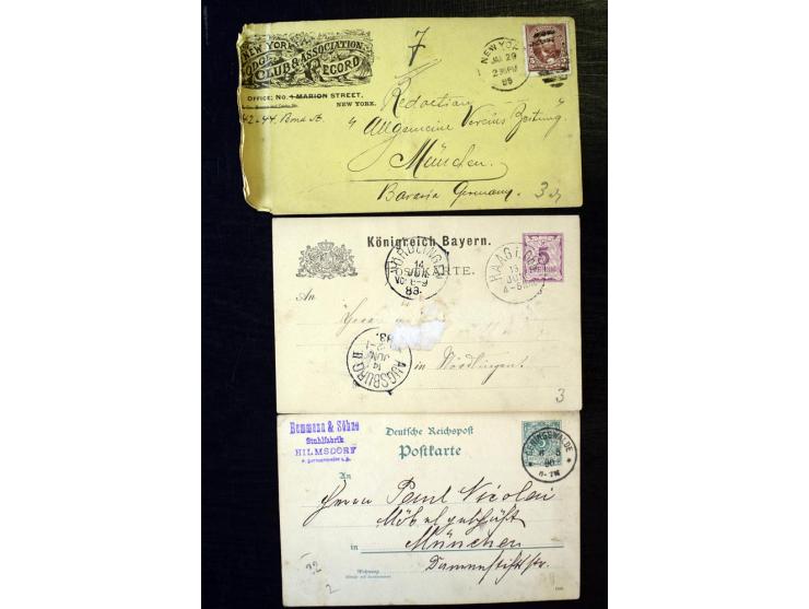 1840/1910, interessante alte Sammlung, dabei Deutsches Reich mit gutem Brustschildteil, Altdeutschland mit vielen besseren We
