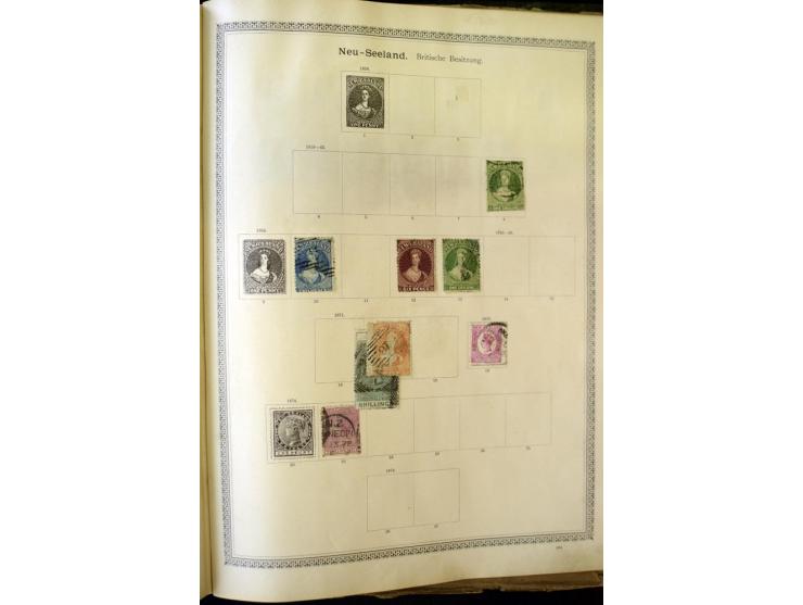 1840/1910, interessante alte Sammlung, dabei Deutsches Reich mit gutem Brustschildteil, Altdeutschland mit vielen besseren We