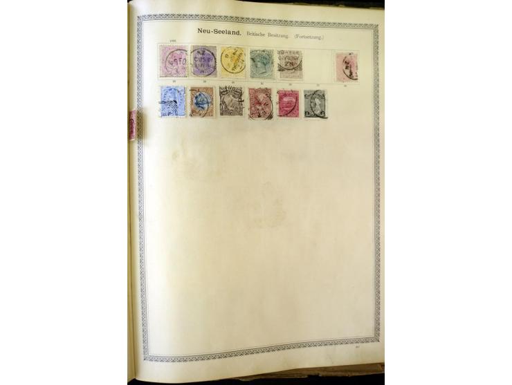 1840/1910, interessante alte Sammlung, dabei Deutsches Reich mit gutem Brustschildteil, Altdeutschland mit vielen besseren We