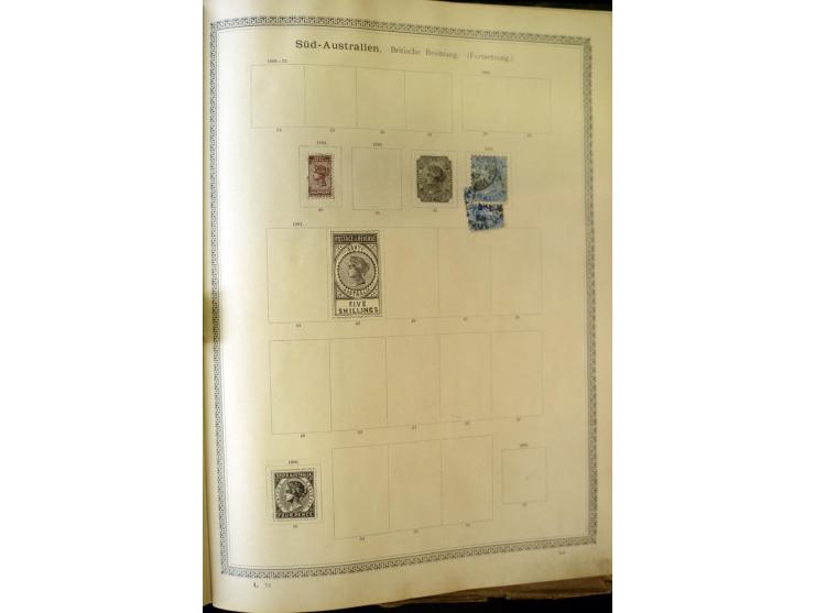 1840/1910, interessante alte Sammlung, dabei Deutsches Reich mit gutem Brustschildteil, Altdeutschland mit vielen besseren We