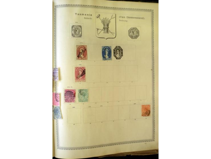 1840/1910, interessante alte Sammlung, dabei Deutsches Reich mit gutem Brustschildteil, Altdeutschland mit vielen besseren We