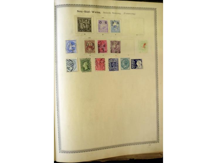 1840/1910, interessante alte Sammlung, dabei Deutsches Reich mit gutem Brustschildteil, Altdeutschland mit vielen besseren We