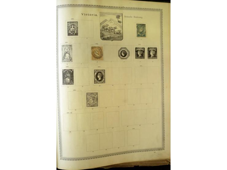 1840/1910, interessante alte Sammlung, dabei Deutsches Reich mit gutem Brustschildteil, Altdeutschland mit vielen besseren We