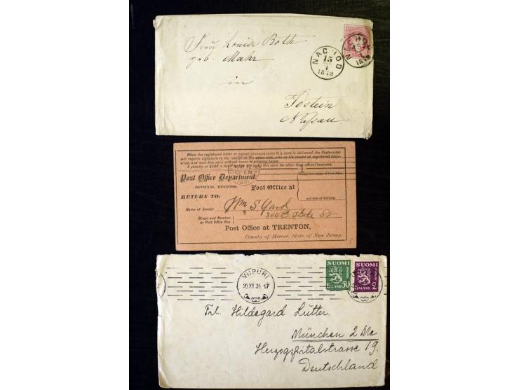 1840/1910, interessante alte Sammlung, dabei Deutsches Reich mit gutem Brustschildteil, Altdeutschland mit vielen besseren We