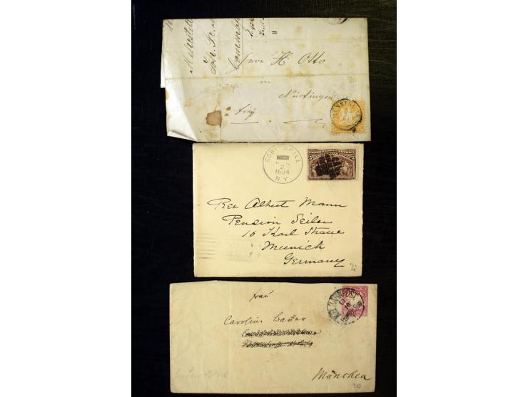 1840/1910, interessante alte Sammlung, dabei Deutsches Reich mit gutem Brustschildteil, Altdeutschland mit vielen besseren We