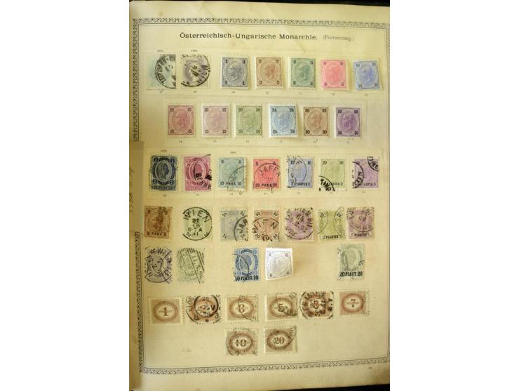 1840/1910, interessante alte Sammlung, dabei Deutsches Reich mit gutem Brustschildteil, Altdeutschland mit vielen besseren We