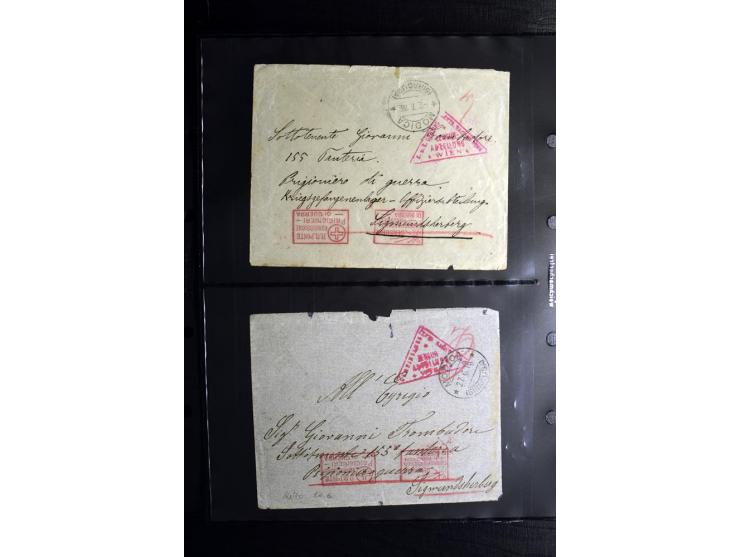 1850/1946 (ca.), über 100 Briefe und Karten mit diversen interessanten Stücken, dabei ILA-Karte, viele Nachporto-Belege, Belg