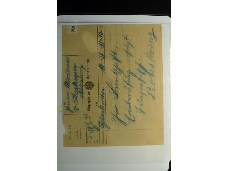 Rotes Kreuz: 1900/1960 (ca.), umfangreicher Sammlungsposten mit ca. 240 Briefen, Karten und Ganzsachen mit vielen Sonder- und