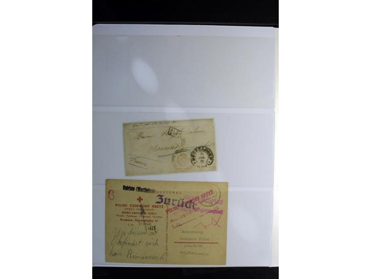 Rotes Kreuz: 1900/1960 (ca.), umfangreicher Sammlungsposten mit ca. 240 Briefen, Karten und Ganzsachen mit vielen Sonder- und