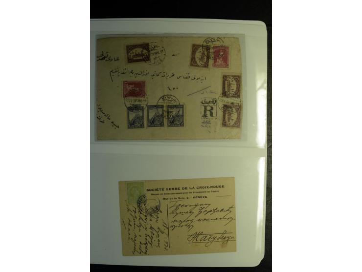 Rotes Kreuz: 1900/1960 (ca.), umfangreicher Sammlungsposten mit ca. 240 Briefen, Karten und Ganzsachen mit vielen Sonder- und
