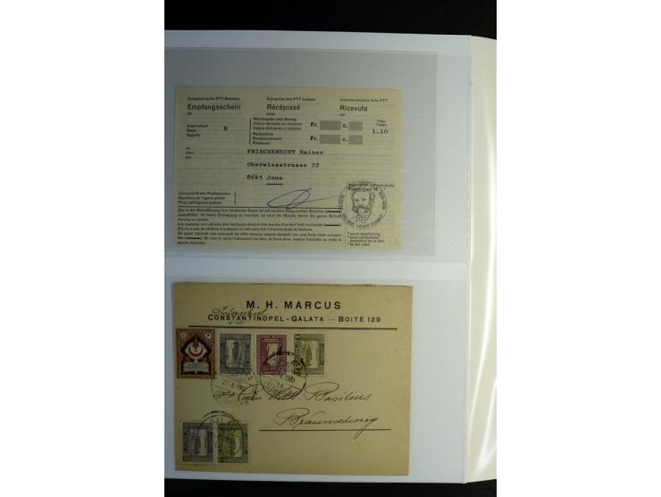 Rotes Kreuz: 1900/1960 (ca.), umfangreicher Sammlungsposten mit ca. 240 Briefen, Karten und Ganzsachen mit vielen Sonder- und
