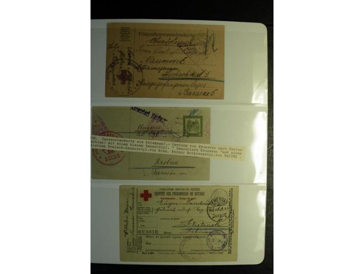 Rotes Kreuz: 1900/1960 (ca.), umfangreicher Sammlungsposten mit ca. 240 Briefen, Karten und Ganzsachen mit vielen Sonder- und