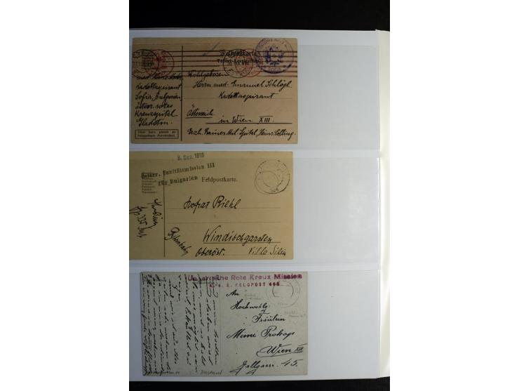 Rotes Kreuz: 1900/1960 (ca.), umfangreicher Sammlungsposten mit ca. 240 Briefen, Karten und Ganzsachen mit vielen Sonder- und