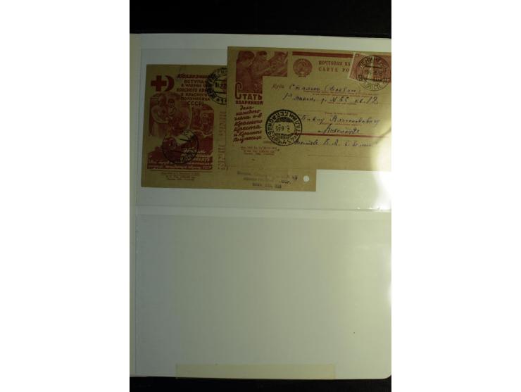 Rotes Kreuz: 1900/1960 (ca.), umfangreicher Sammlungsposten mit ca. 240 Briefen, Karten und Ganzsachen mit vielen Sonder- und