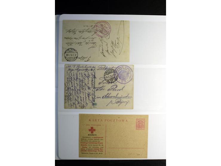 Rotes Kreuz: 1900/1960 (ca.), umfangreicher Sammlungsposten mit ca. 240 Briefen, Karten und Ganzsachen mit vielen Sonder- und
