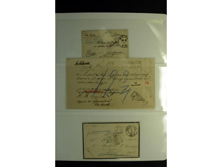 Rotes Kreuz: 1900/1960 (ca.), umfangreicher Sammlungsposten mit ca. 240 Briefen, Karten und Ganzsachen mit vielen Sonder- und