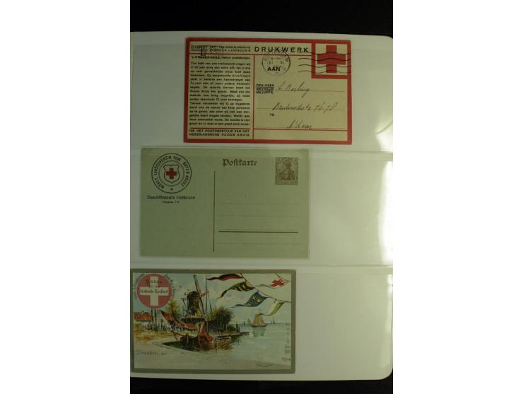 Rotes Kreuz: 1900/1960 (ca.), umfangreicher Sammlungsposten mit ca. 240 Briefen, Karten und Ganzsachen mit vielen Sonder- und