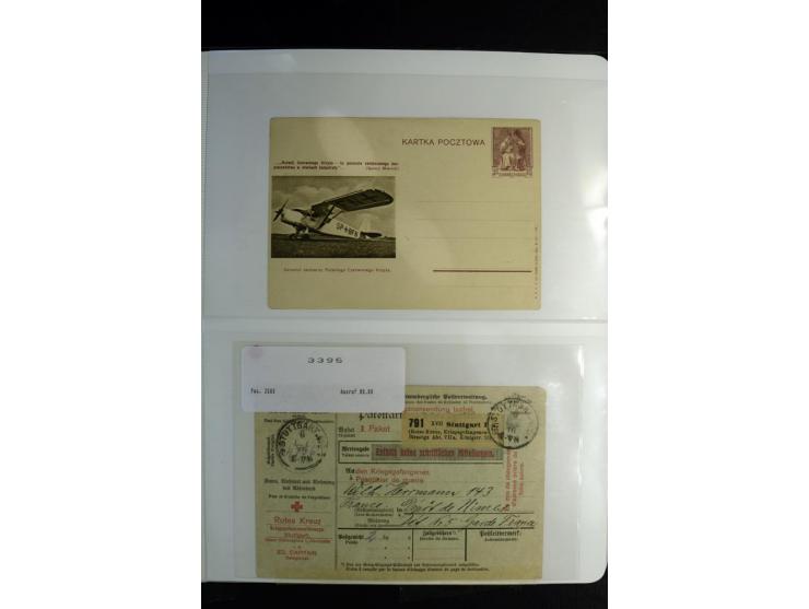 Rotes Kreuz: 1900/1960 (ca.), umfangreicher Sammlungsposten mit ca. 240 Briefen, Karten und Ganzsachen mit vielen Sonder- und