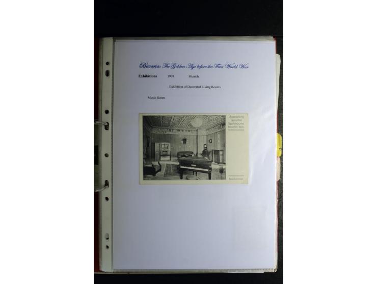 1840/1920, sehr interessante Sammlung ab Vorphila, außerdem etliche, auch bessere Ansichts- und Werbekarten, dekorative vorge