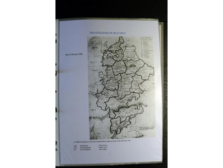 1840/1920, sehr interessante Sammlung ab Vorphila, außerdem etliche, auch bessere Ansichts- und Werbekarten, dekorative vorge