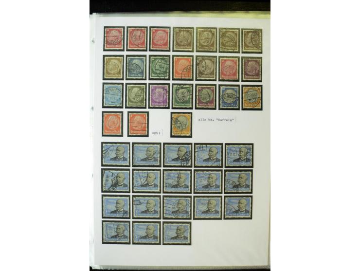 1872/1945, umfangreiche gestempelte Sammlung mit einer Vielzahl an besseren Werten und Besonderheiten, dabei Mi.-Nr. 1-11, 16