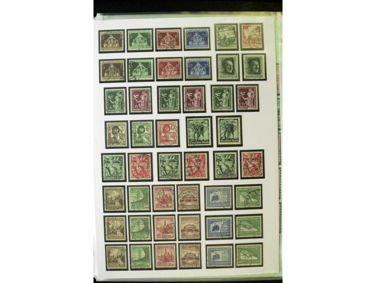 1872/1945, umfangreiche gestempelte Sammlung mit einer Vielzahl an besseren Werten und Besonderheiten, dabei Mi.-Nr. 1-11, 16