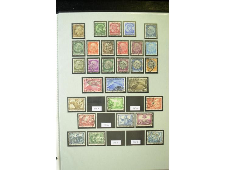 1872/1945, umfangreiche gestempelte Sammlung mit einer Vielzahl an besseren Werten und Besonderheiten, dabei Mi.-Nr. 1-11, 16
